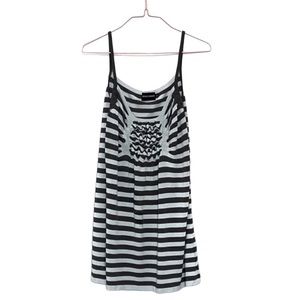 GIORGIO ARMANI Designer Striped Tank Top